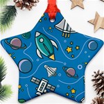 About-space-seamless-pattern Ornament (Star)