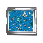 About-space-seamless-pattern Mega Link Italian Charm (18mm)