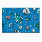 About-space-seamless-pattern Postcards 5  x 7  (Pkg of 10)