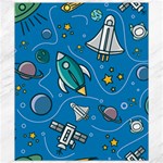 About-space-seamless-pattern Canvas 8  x 10 