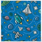 About-space-seamless-pattern Canvas 20  x 20 