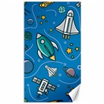 About-space-seamless-pattern Canvas 40  x 72 