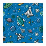 About-space-seamless-pattern Medium Glasses Cloth