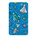 About-space-seamless-pattern Memory Card Reader (Rectangular)