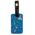 About-space-seamless-pattern Luggage Tag (one side)