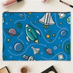 About-space-seamless-pattern Cosmetic Bag (XXXL)