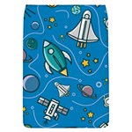 About-space-seamless-pattern Removable Flap Cover (S)