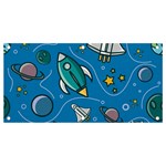 About-space-seamless-pattern Banner and Sign 4  x 2 