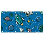 About-space-seamless-pattern Banner and Sign 8  x 4 