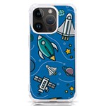 About-space-seamless-pattern iPhone 14 Pro TPU UV Print Case