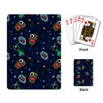 Monster-alien-pattern-seamless-background Playing Cards Single Design (Rectangle)