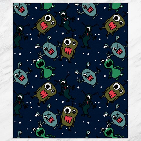 Monster 8.15 x9.66  Canvas - 1