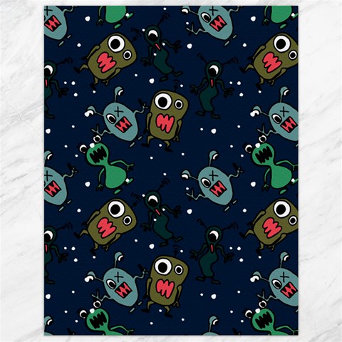 Monster 11.86 x15.41  Canvas - 1