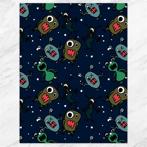 Monster 17.8 x23.08  Canvas - 1