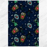 Monster-alien-pattern-seamless-background Canvas 24  x 36 