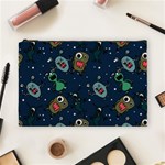 Monster-alien-pattern-seamless-background Cosmetic Bag (Large)