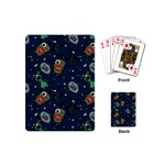 Monster-alien-pattern-seamless-background Playing Cards Single Design (Mini)