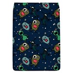 Monster-alien-pattern-seamless-background Removable Flap Cover (L)