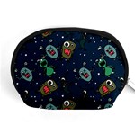 Monster-alien-pattern-seamless-background Accessory Pouch (Medium)