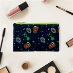 Monster-alien-pattern-seamless-background Cosmetic Bag (XS)