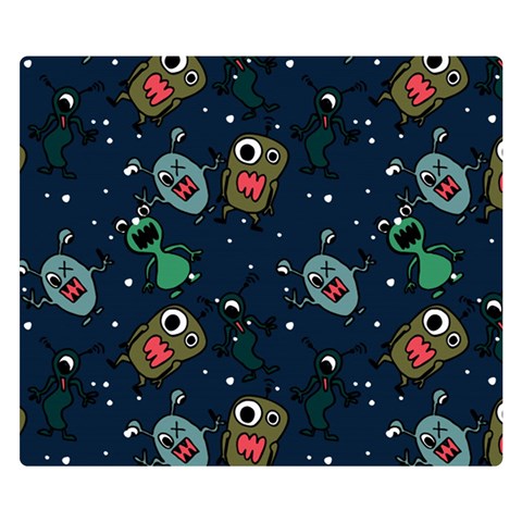 Monster 50 x40  Blanket Front