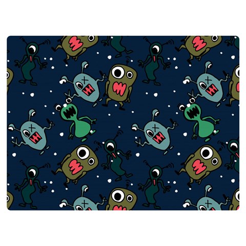 Monster 40 x30  Blanket Front