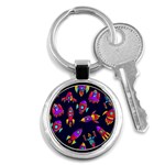 Space-patterns Key Chain (Round)