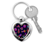 Space-patterns Key Chain (Heart)