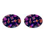 Space-patterns Cufflinks (Oval)