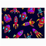 Space-patterns Large Glasses Cloth