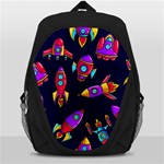 Space-patterns Backpack Bag