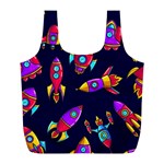 Space-patterns Full Print Recycle Bag (L)