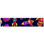 Space-patterns Small Premium Plush Fleece Scarf