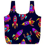 Space-patterns Full Print Recycle Bag (XXXL)