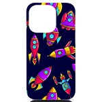 Space-patterns iPhone 14 Pro Black UV Print Case