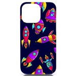 Space-patterns iPhone 14 Pro Max Black UV Print Case