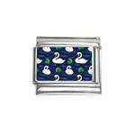 Swan-pattern-elegant-design Italian Charm (9mm)