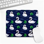 Swan-pattern-elegant-design Large Mousepad