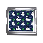 Swan-pattern-elegant-design Mega Link Italian Charm (18mm)