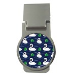 Swan-pattern-elegant-design Money Clips (Round) 