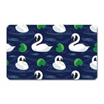 Swan-pattern-elegant-design Magnet (Rectangular)