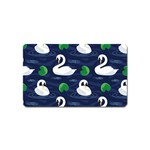 Swan-pattern-elegant-design Magnet (Name Card)