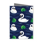 Swan-pattern-elegant-design Mini Greeting Cards (Pkg of 8)