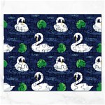 Swan-pattern-elegant-design Rectangular Jigsaw Puzzl