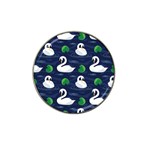 Swan-pattern-elegant-design Hat Clip Ball Marker (4 pack)