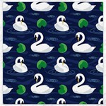 Swan-pattern-elegant-design Canvas 12  x 12 