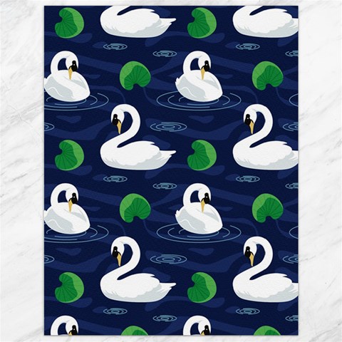 Swan 11.86 x15.41  Canvas - 1