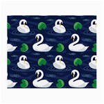 Swan-pattern-elegant-design Small Glasses Cloth (2 Sides)