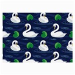 Swan-pattern-elegant-design Large Glasses Cloth