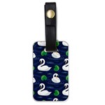 Swan-pattern-elegant-design Luggage Tag (one side)